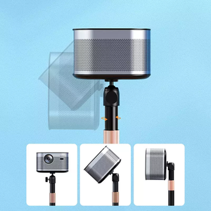 <span class=keywords><strong>Support</strong></span> de projecteur au sol réglable en hauteur, <span class=keywords><strong>support</strong></span> télescopique en métal avec base antidérapante pour projecteur de cinéma maison et de conférence - Product Image 3