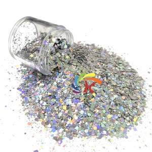 Polyester <strong>Christmas</strong> <strong>Decoration</strong> Supplies Glitter Chunky Mix Wholesale Color Shift <strong>Purple</strong> Resin Art Glitter - Product Image 2