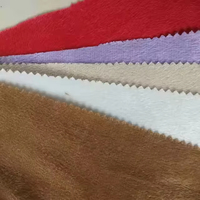 Qualitätsgesicherter, anpassbarer, farbiger, 100% Polyester-Strickstoff, Super-Fleece-Gewebe, reißfest, für Heimdekoration und Bekleidung.