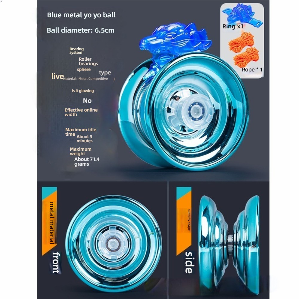 Yo-Yo lesté en alliage amélioré en sac [bleu océan]