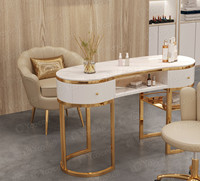 Table de manucure Yoocell, mobilier de manucure, station de manucure, table de manucure pour salon de beauté