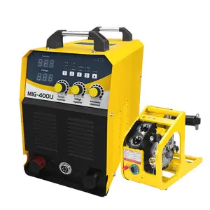 Hot Selling Inverted DC MIG-400IJ no gas mig welder mig welding machine 400 amp welder machine mig mag