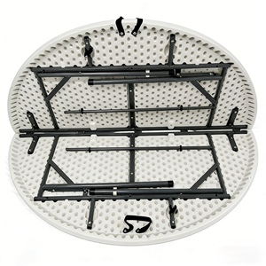 <span class=keywords><strong>Table</strong></span> ronde pliante robuste pour 10 personnes, <span class=keywords><strong>table</strong></span> ronde pliante, <span class=keywords><strong>table</strong></span> pliante ronde - Product Image 3