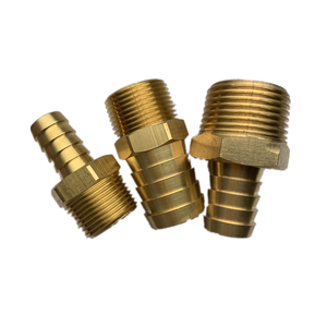 CONNEXION FILETÉE AVEC MANCHON pour <span class=keywords><strong>TUYAU</strong></span> EN CAOUTCHOUC MÂLE, <span class=keywords><strong>1</strong></span>/8 <span class=keywords><strong>1</strong></span>/<span class=keywords><strong>4</strong></span> "<span class=keywords><strong>1</strong></span>/2" <span class=keywords><strong>Tuyau</strong></span> Barb vers Bsp Npt MÂLE <span class=keywords><strong>RACCORD</strong></span> EN LAITON - Product Image 6