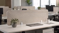 Pantalla de Escritorio Acústica |   Divisor de Escritorio para Oficina PET para Reducción de Ruido y Privacidad