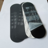 Autocollant de panneau de commande en membrane PVC personnalisé Kuliwei, autocollant auto-adhésif en PET pour appareils électroménagers