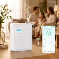 Diffuseur d'arômes commercial électrique sans eau de haute qualité 300 ml pour HAVC, machine de désodorisation automatique, garantie 1 an pour les hôtels