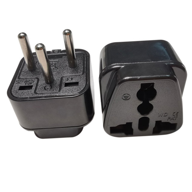Grounded Universal to Israel Palestine Travel Plug Adapter Type H