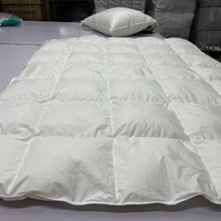 Couette de luxe en duvet de canard et d'oie avec insert matelassé, couverture chaude en duvet de canard, insert d'oreiller en coton pour la maison et l'hôtellerie