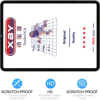 Verre trempé d'ordinateur portable à écran tactile pour iPad Air 6 11 pouces/13 pouces verre d'origine en gros verre oca tactile de qualité haut de gamme