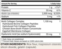 Complément alimentaire de collagène pour la peau, les cheveux et les ongles, hydratation de la peau, collagène, bien-être, beauté, éclat, capsules OEM/ODM