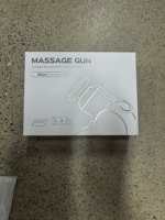 Pistolet de massage électrique portatif Yixuan pour tissus profonds, pistolet de massage musculaire et fascia, masseur électrique