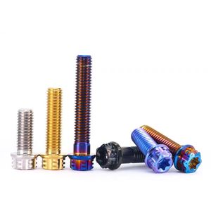 Bu lông mạ titan hợp kim titan bên trong Torx bên ngoài Hex mặt bích Bolt xe chuyển đổi sử dụng - Product Image 6