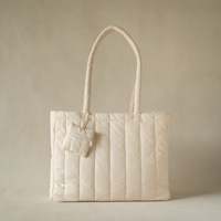 Sac à main pour ordinateur portable de voyage extérieur de grande taille, fabriqué en usine OEM, sacs à main personnalisés pour femmes, doux, matelassés, avec mini sac à main