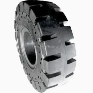 超高负载能力17.5-25 16.00-25实心轮胎轮式装载机轮胎带轮辋实心轮胎