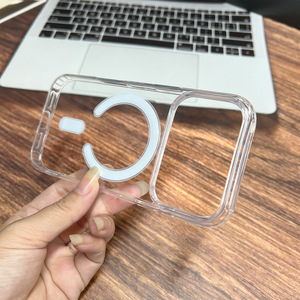 Nouveau 2025 <span class=keywords><strong>coque</strong></span> rigide magnétique respirante PC pour <span class=keywords><strong>Iphone</strong></span> 17 16 15 14 Transparent - Product Image 4