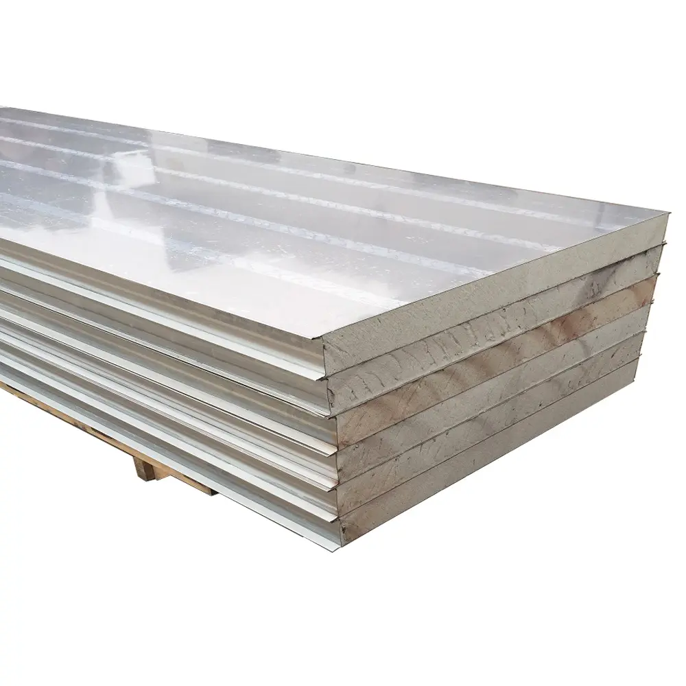 High Quality GMP Certified Metal MgO SIP Panels for Clean Room Lab Roof Wall Sandwich Panel