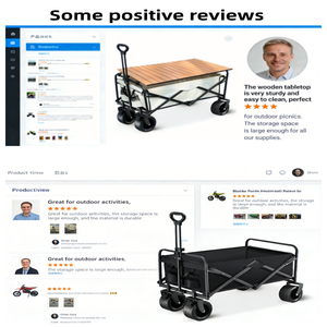 Прямые поставки с завода: Легкая грузовая тележка-чемодан для кемпинга, путешествий, багажа и личного хранения на кемпинге - Product Image 5