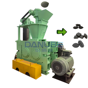 เครื่องอัดเม็ดถ่านชีวมวลแบบอัตโนมัติสำหรับทำจากข้าวโพดถ่านหินไม้มะพร้าว - Product Image 1