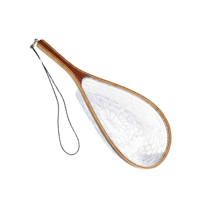 HONOREAL Comfortable Wooden Deepend Net Handle