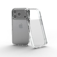 2.0mm acrylique TPU 2 en 1 antichoc Air coin clair pare-chocs arrière pour iPhone 17 Pro Max dur PC dos Caver pour iPhone 17 Pro Max