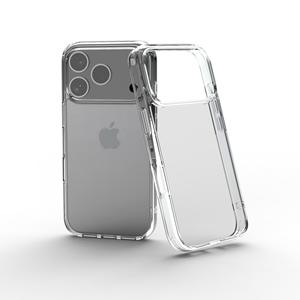 2.0mm acrylique TPU 2 en 1 antichoc Air coin clair pare-chocs arrière pour iPhone 17 Pro <span class=keywords><strong>Max</strong></span> dur PC dos <span class=keywords><strong>Caver</strong></span> pour iPhone 17 Pro <span class=keywords><strong>Max</strong></span> - Product Image 4