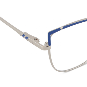 Gafas de Sol Cuadradas <span class=keywords><strong>con</strong></span> Montura Completa y <span class=keywords><strong>Lentes</strong></span> Acrílicas <span class=keywords><strong>Anti</strong></span>-Luz Azul, Diseño Chic 2025, <span class=keywords><strong>con</strong></span> Estampado de Ojo de Gato para Mujer, Revestimiento <span class=keywords><strong>Anti</strong></span>-Reflejante - Product Image 3