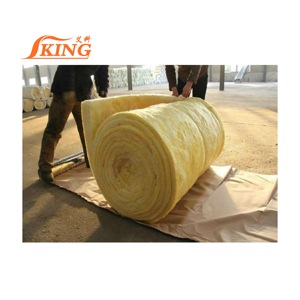 ISOKING <span class=keywords><strong>Laine</strong></span> <span class=keywords><strong>de</strong></span> <span class=keywords><strong>verre</strong></span> 50 mm avec aluminium et papier <span class=keywords><strong>kraft</strong></span> pour la construction - Product Image 2