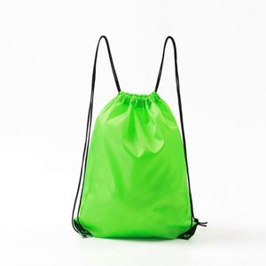 Polyester String <b>Backpack</b> Drawstring Organic Custom Terylene Bag Canvas Drawstring <b>Backpack</b> for Sports - Product Image 6