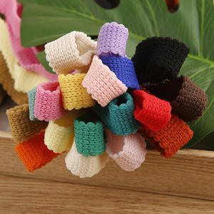 कस्टम शरद ऋतु और सर्दियों की ऊन बुना हुआ बेल्ट जो लक्जरी फीता के साथ खोखला हुआ और धनुष जूते फूल सजावट सामान - Product Image 3