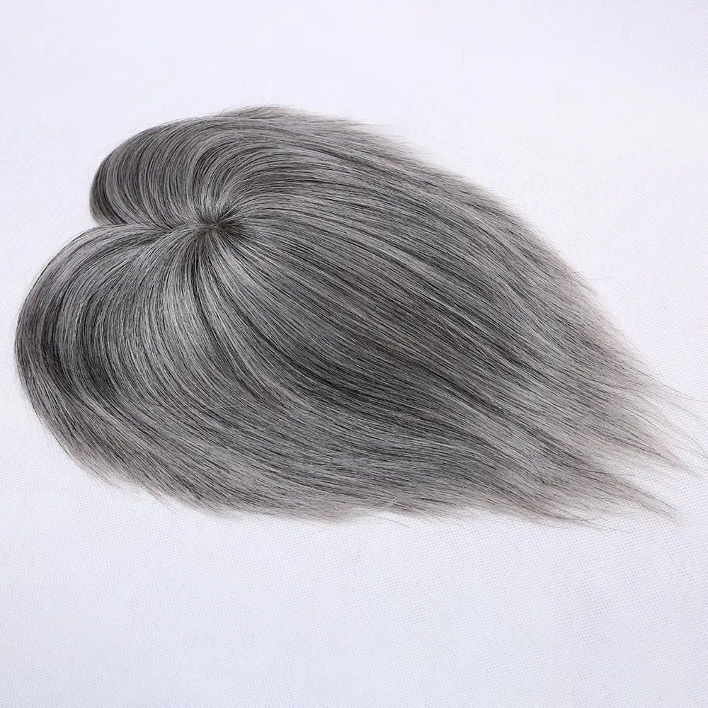 अनुकूलित बाल टुकड़े डबल खींचा यूरोपीय रेमी मानव बाल 3 इंच 5 इंच monofilament द्वारा मानव बाल अव्वल