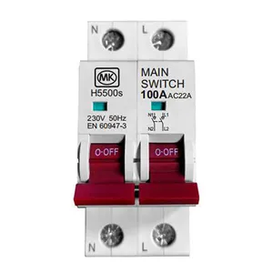 MK SENTRY Offre Spéciale déconnecteur interrupteur 100A déconnecteur DP 10KA din rail CE UKCA certification