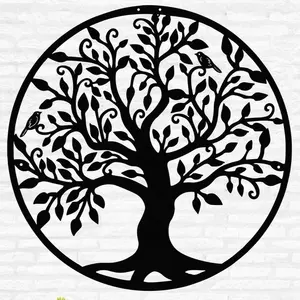 Металлическое семейное дерево, Металлический Настенный декор, украшение для дома, гостиной, дерево жизни, Арт, железный Настенный декор
