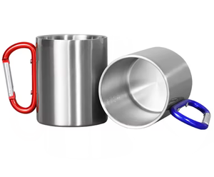 แก้วกาแฟสแตนเลสแบบสุญญากาศพิมพ์ลายภูเขา - Product Image 1