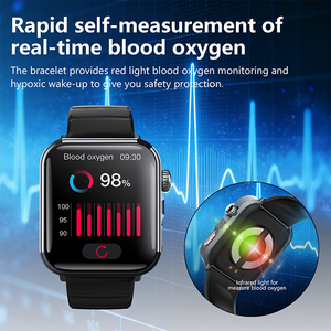 Montre connectée F330, ECG, fréquence cardiaque, pression artérielle, température corporelle, détection de chute, moniteur de santé, tracker de fitness, smartwatch - Product Image 6