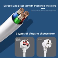 Multiprise multifonction 10A AC 220-250V, rallonge multiprise, adaptateur de prise UK/EU, usage domestique