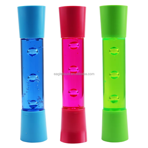 <span class=keywords><strong>Sablier</strong></span> à colonne liquide en acrylique simple/double, couleur personnalisée, pour décoration de bureau, maison, souvenir, cadeau - Product Image 3