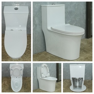 WC in Ceramica Monoblocco Sifonico O-297, 300/400mm, Vendita all'Ingrosso, Sanitari Moderni per <span class=keywords><strong>Bagno</strong></span> - Product Image 1