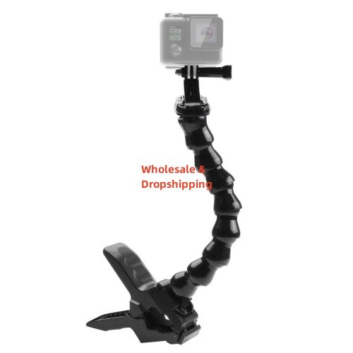 PULUZ Action Sports Cameras Jaws Flex Clamp Mount for GoPro