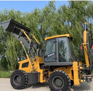 HUDA Sd30-25バックホーローダー高リフト容量建設現場ローダー機器の積み降ろし - Product Image 4