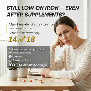 Suplemento Oral de Hierro de Disolución Rápida OEM/ODM, Sabor Frambuesa, Apoyo Inmunológico y Energético, Suplemento Dietético Vegano para Adultos en Tiras Orales - Product Image 6