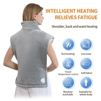 Grande couverture chauffante en tissu super doux en cristal doux pour une chaleur double rapide et uniforme du dos et du corps 220V