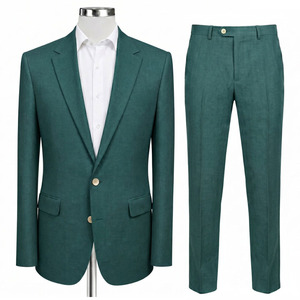 Traje de esmoquin de 3 piezas para hombre con chaleco y pantalones, para ocasiones formales, negocios, bodas, fiestas, talla personalizada, fabricación OEM ODM - Product Image 1
