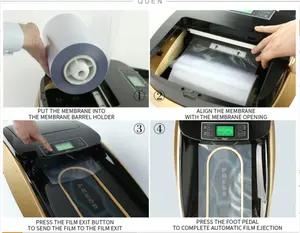 Fabrik Smart Schuh folien maschine Haushalts schuh folien automat