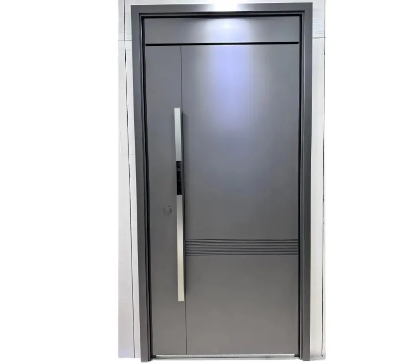 GP GLOBAL Modern Residential Steel Security Door High Quality Exterior Entrance Front Main Gate Entry Door Made Stainless Steel