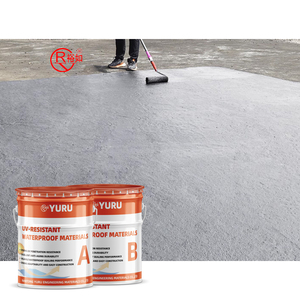 Peinture d'étanchéité liquide élastomère YURU, revêtement de toiture, revêtement imperméable en polyurée liquide bicomposant, <span class=keywords><strong>caoutchouc</strong></span> liquide imperméable - Product Image 2