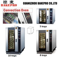 Four à convection commercial RFL-8D, 8 plateaux, pour 100 baguettes par heure, fournisseur d'or, pour la cuisson