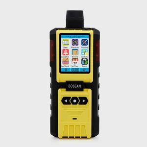 Bosean pumping gas detector 4 in 1 gas detector CO O2 H2S CL2 EX O3 gas detector with pump