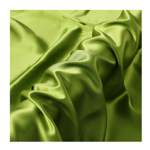 Tissu en soie brocart tricoté, crêpe satiné uni 19 Momme, 100% soie <span class=keywords><strong>de</strong></span> mûrier, pour taie d'oreiller et doublure <span class=keywords><strong>de</strong></span> pyjama, en stock - Product Image 1