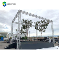 Sistema de Estructura de Iluminación de Aluminio 6082-T6 con Certificación TUV, Sistema de Montaje de Escenario de Alta Resistencia con Certificación CE para Eventos de DJ, Conciertos y Exposiciones